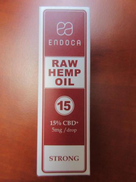  Endoca RAW HEMP OIL 15% CBD+