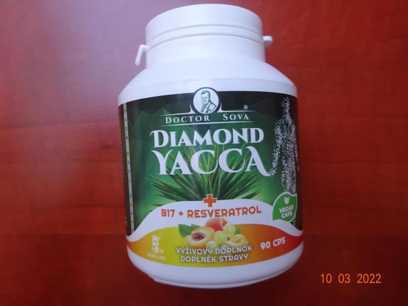 Doctor Sova Diamond Yacca s vitamínem B 17 a resveratrolem