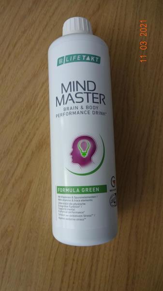 LR LIFETAKT MIND MASTER FORMULA GREEN. Tekutý doplněk stravy s vitaminy, železem a selenem.