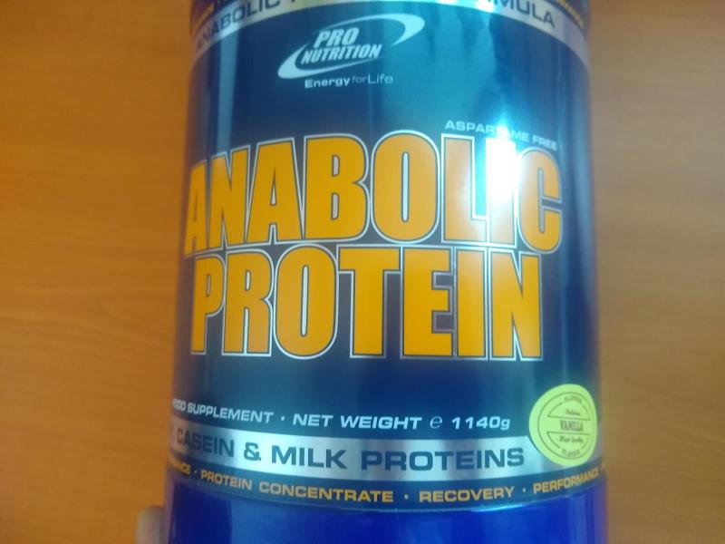 Anabolic protein vanilla, doplněk stravy