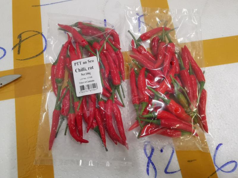 Chilli, rot