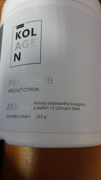 KOLAGEN PRO POHYB PŘÍCHUŤ CITRON DOPLNĚK STRAVY