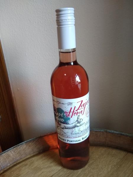 Modrý Portugal rosé, mladé víno, moravské zemské víno, alk. 12,0 % obj, polosuché