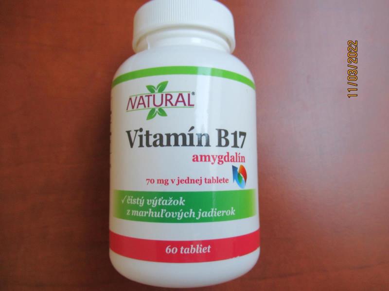 Vitamín B17 amygdalín