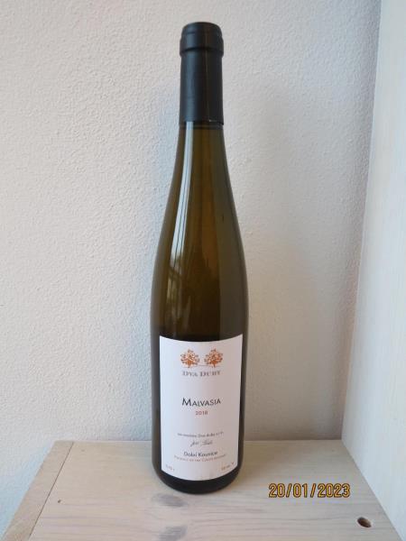 Malvasia – víno bílé, 2018, moravské zemské víno, suché