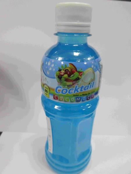 Coco moco juice with nata de coco