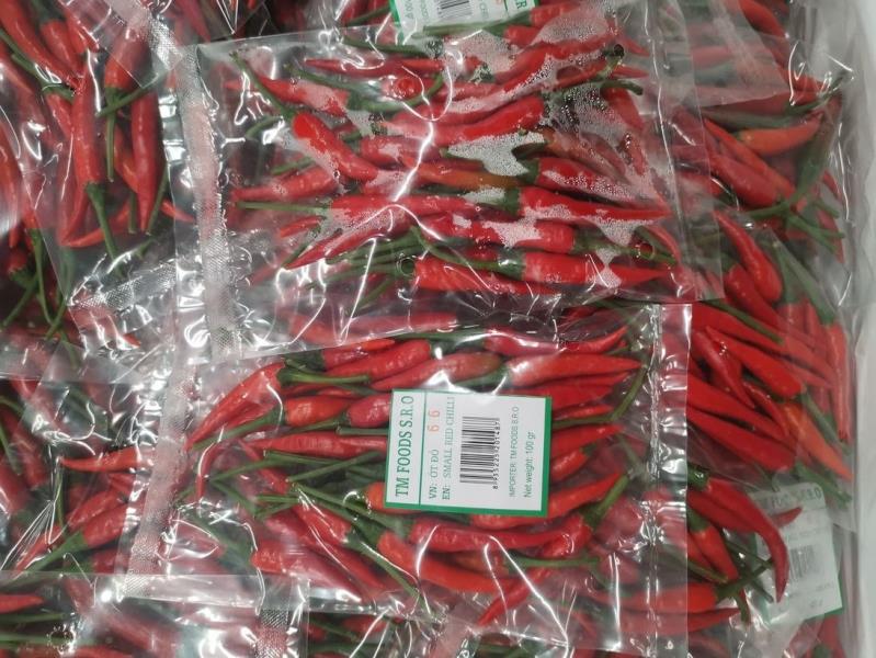 VN: ỚT ĐỎ; EN: SMALL RED CHILLI