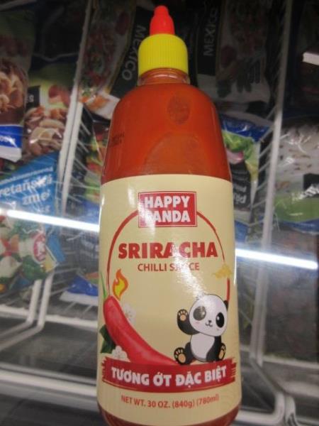 HAPPY PANDA SRIRACHA CHILLI SAUCE