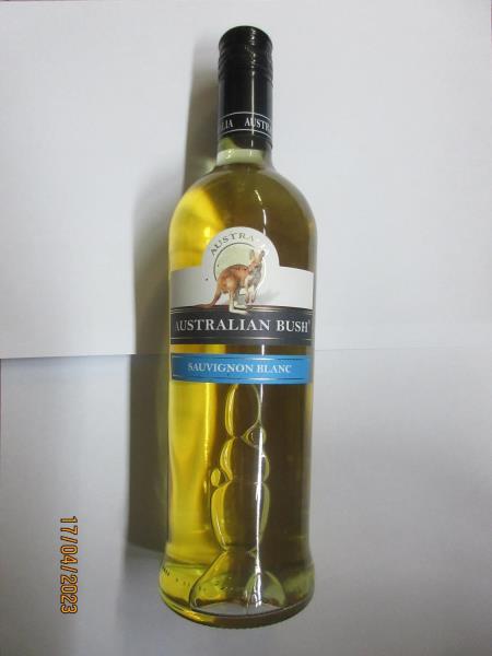 SAUVIGNON BLANC, 2017, Bílé víno, Alk. 12,00%vol/obj., Víno z Austrálie, AUSTRALIAN BUSH