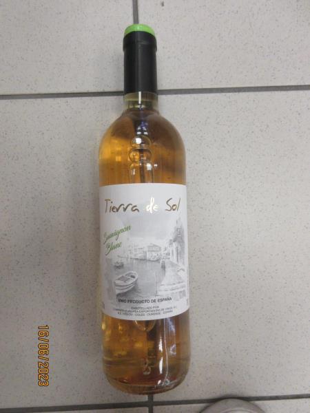 Sauvignon Blanc, Bílé suché víno, Alk: 12% obj., Země původu: Španělsko (Tierra de Sol)