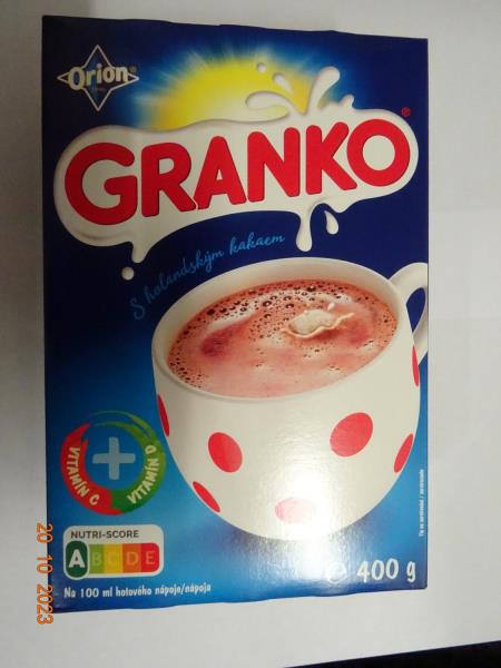 GRANKO S holandským kakaem, 400 g, Orion