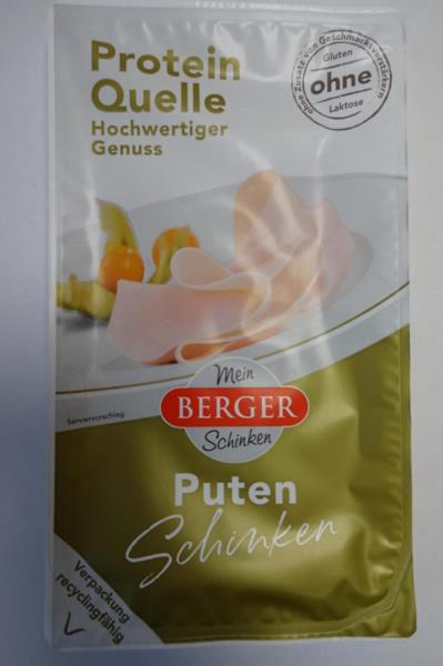 Mein BERGER Schinken Puten Schinken - Krůtí vařená šunka 