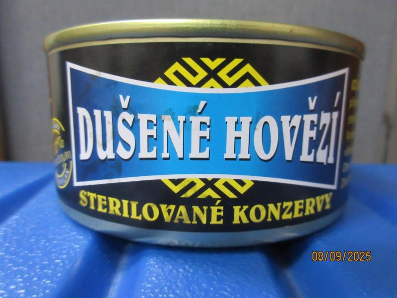 DUŠENÉ HOVĚZÍ