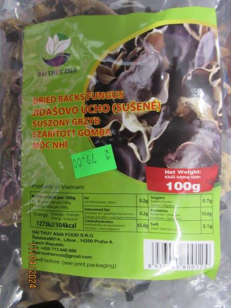 Jidášovo ucho (sušené) 100 g 