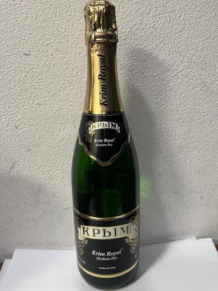 Krim Royal Medium Dry, šumivé víno, alk. 12,5 % obj., země původu Ukrajina