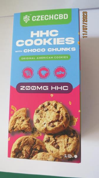 CZECHCBD HHC COOKIES WITH CHOCO CHUNKS 200 MG HHC