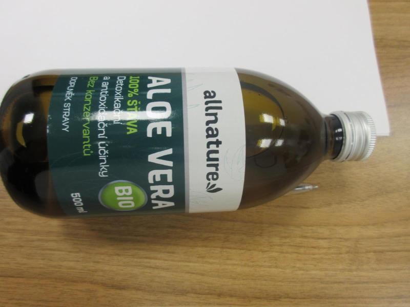 allnature ALOE VERA 100% ŠŤÁVA BIO