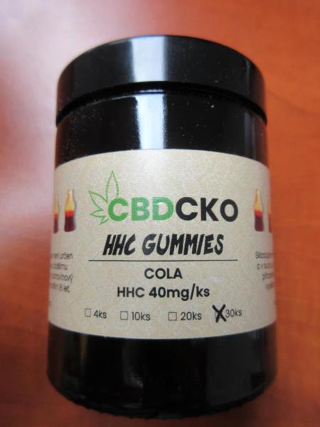 CBDCKO HHC GUMMIES COLA, HHC 40 mg/ks, 30ks