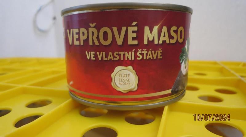 VEPŘOVÉ MASO VE VLASTNÍ ŠŤÁVĚ