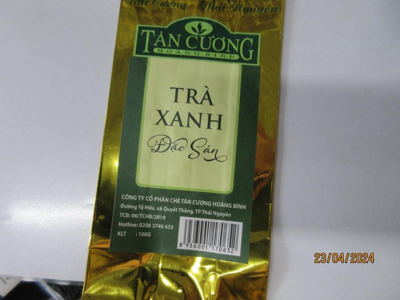 Tan Cuong Hoang Binh – Trá Xanh Dac San– Green tea 100% Natural
