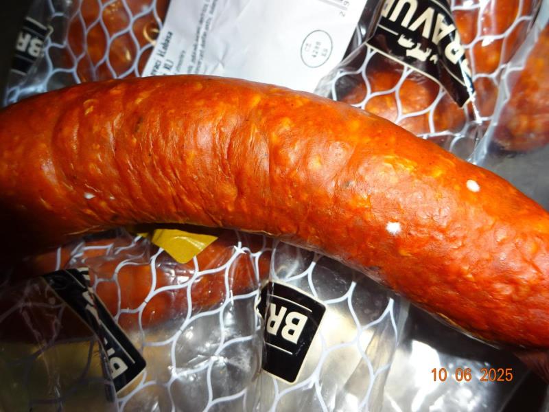 BRAVUR - Pikantní grilovací klobása (Staroměstská XL)