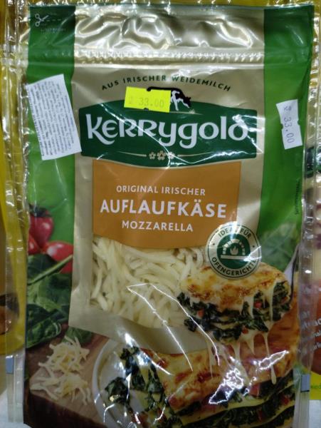 Kerrygold AUFLAUFKÄSE MOZZARELLA (strouhaný sýr) 150 g