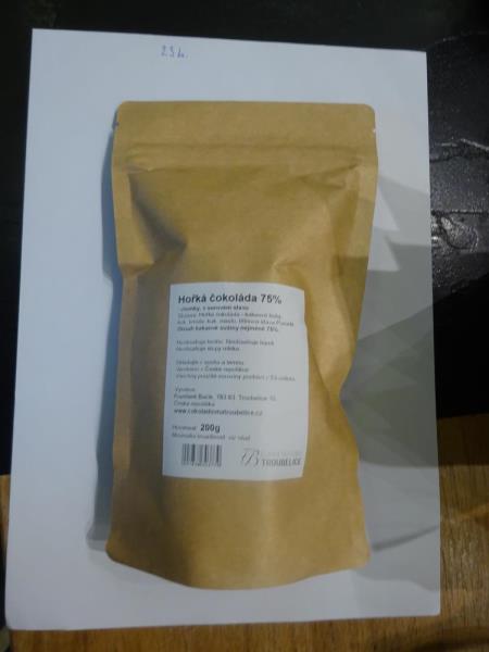 Hořká čokoláda 75%