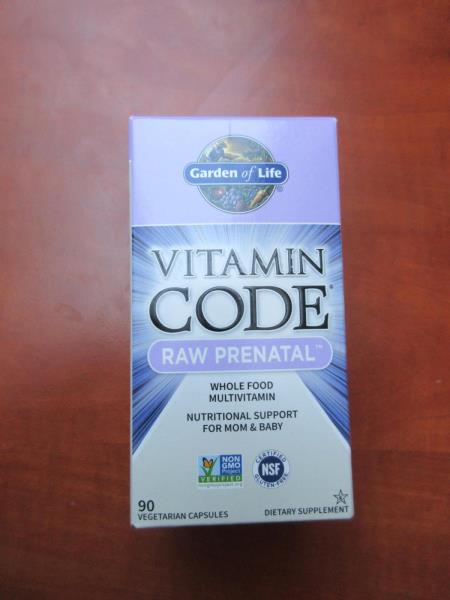 Vitamin code raw prenatal