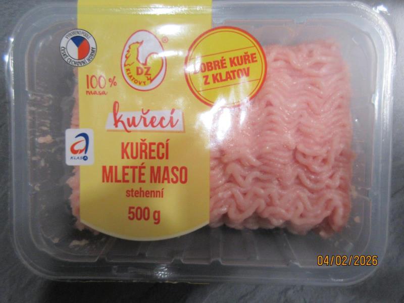 Kuřecí mleté maso stehenní