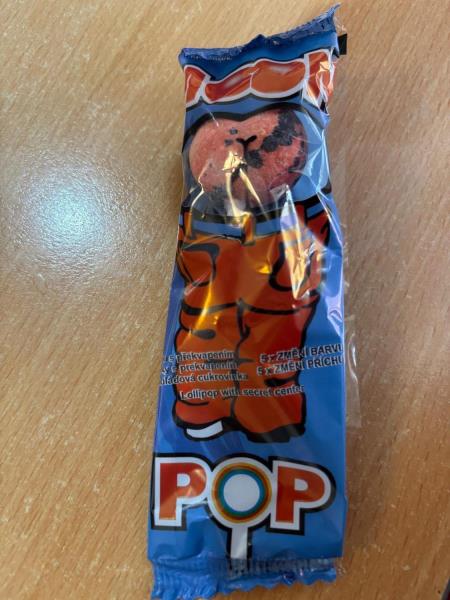 MOON POP  16 g Lízátka s překvapením 5 x změní barvu