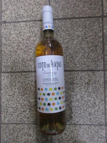 COTO DE HAYAS CHARDONNAY, Bílé víno, Země původu: Španělsko, Alkohol 13%obj.