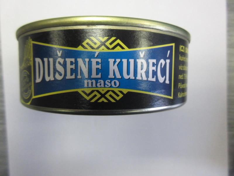 DUŠENÉ KUŘECÍ maso