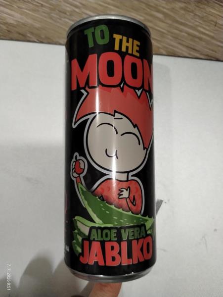 To the moon Aloe vera Jablko 250 ml