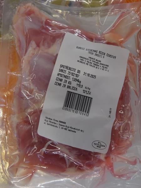 KUŘECÍ STEHENNÍ ŘÍZEK ČERSTVÝ