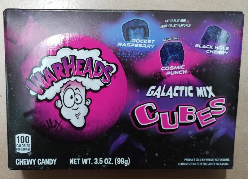 Warheads Cubes Galactic Mix