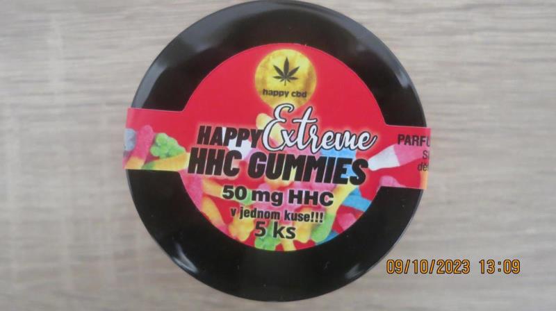 HAPPY Extreme HHC GUMMIES 50 mg HHC 