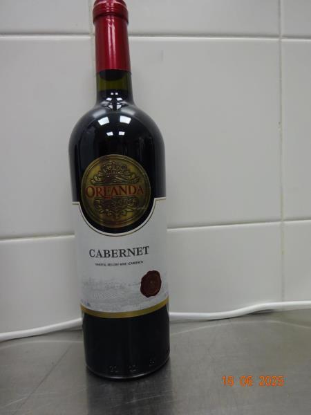 OREANDA CABERNET VÍNO ČERVENÉ SUCHÉ 0,75 l