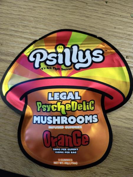 Psillys LEGAL PsycheDelic MUSHROOMS Orange