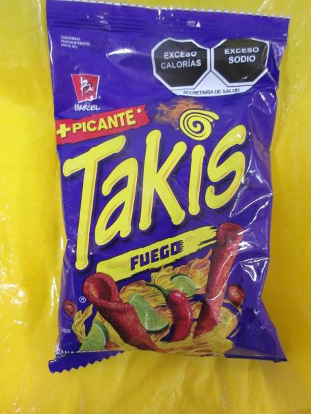 Takis fuego picante