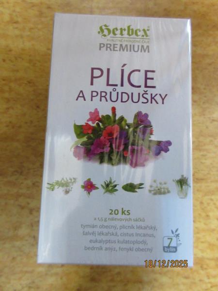 Herbex PREMIUM PLÍCE A PRŮDUŠKY