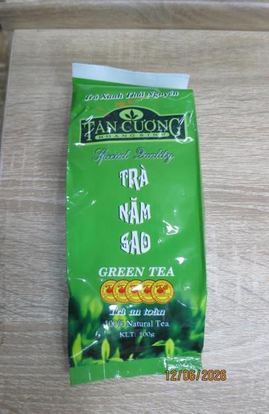 TÁN CUONG TRÁ NÁM SAO GREEN TEA zelený čaj