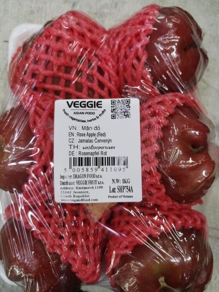 VN : Mận đỏ, EN : Rose Apple (Red), CZ : Jamalac Červenýn, DE : Rosenapfel Rot