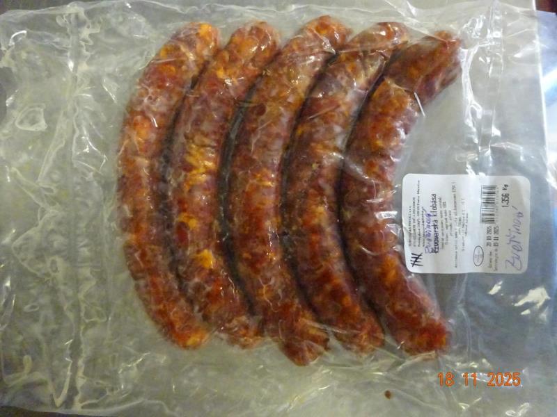 Zvěřinová klobása