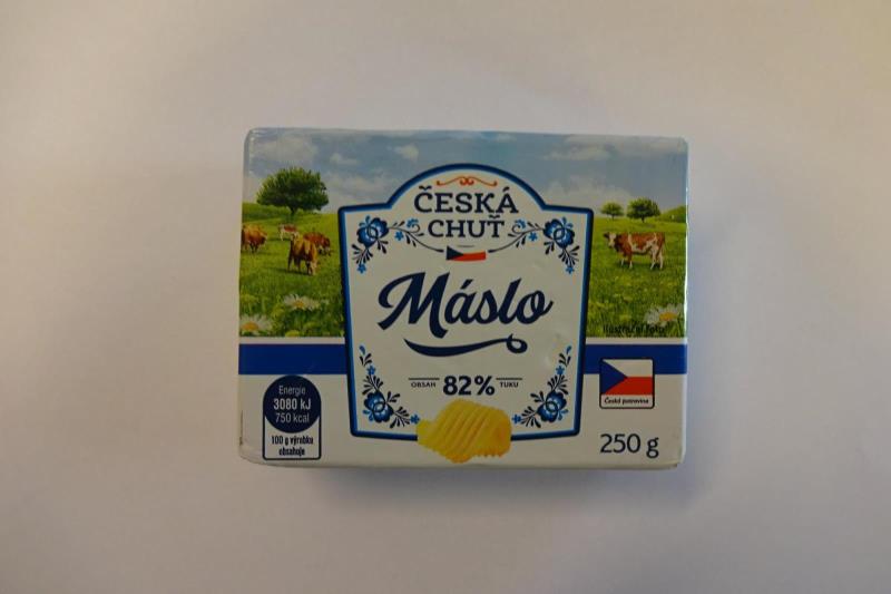 ČESKÁ CHUŤ Máslo 82%