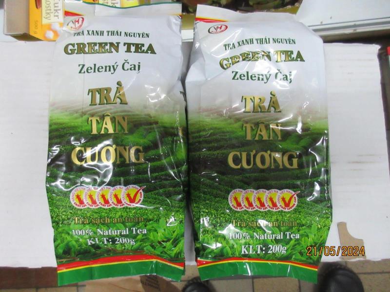 TRÀ XANH THAI NGUYÊN – GREEN TEA Zelený čaj – Trá Tân CUÓNG, 100% Natural Tea.