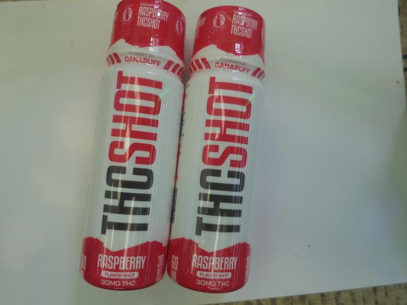 CANAPUFF RASPBERRY THC SHOT