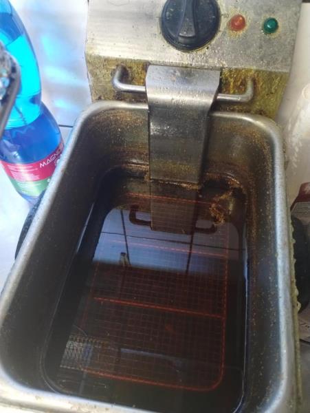 Používaný fritovací olej