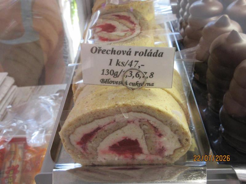 Ořechová roláda