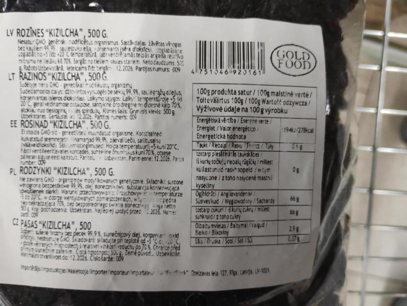 PASAS "KIZILCHA" 500g