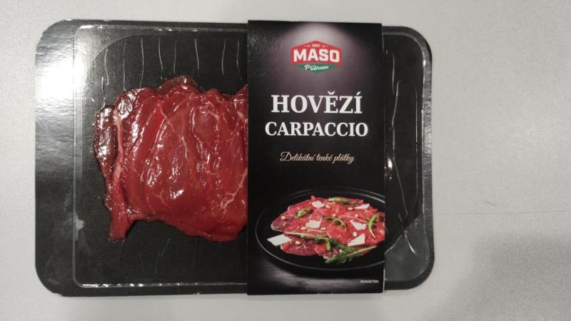 Hovězí carpaccio 100g